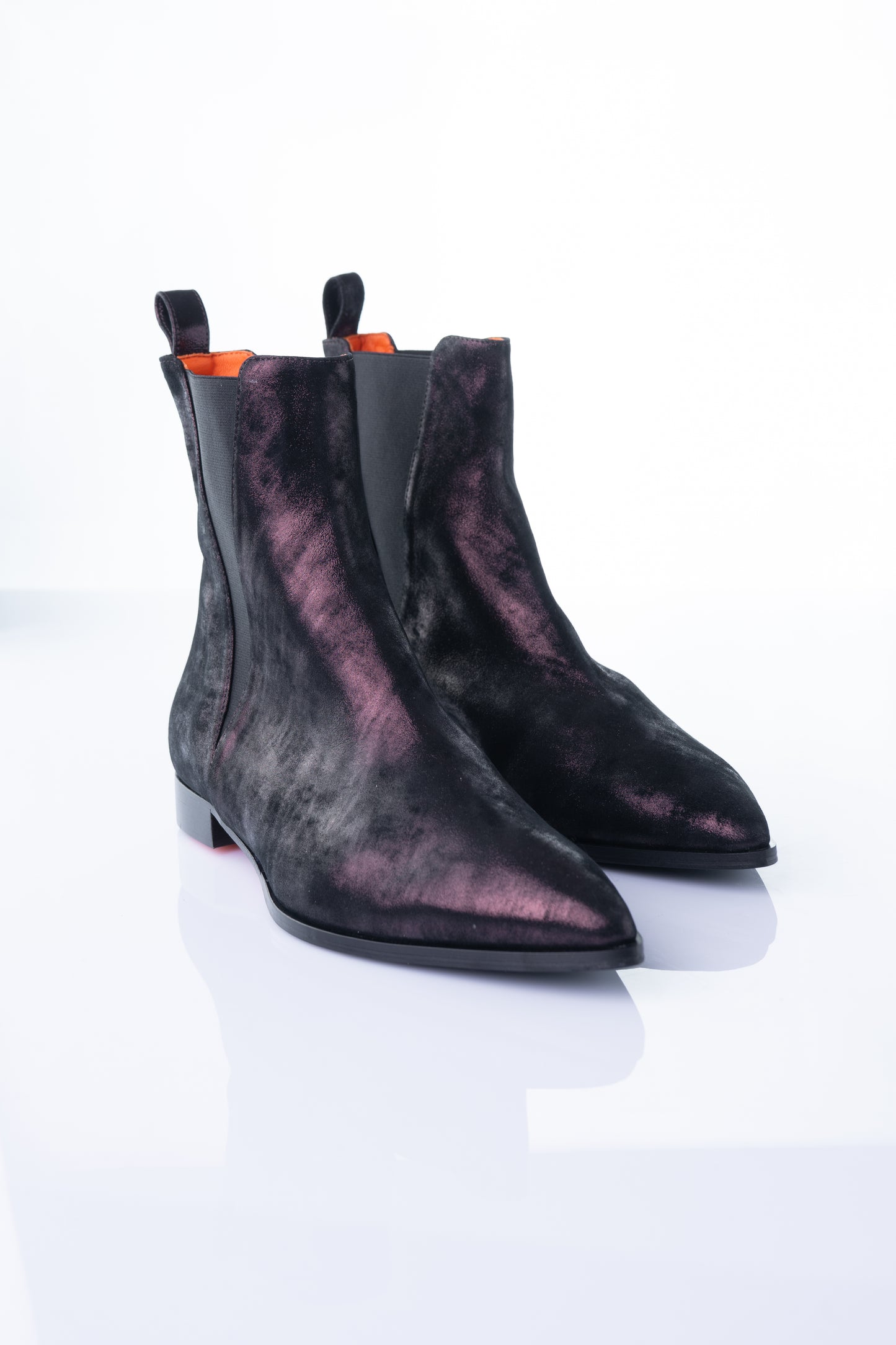 Kroll WKATY3 F – Black Glitter Chelsea Boot