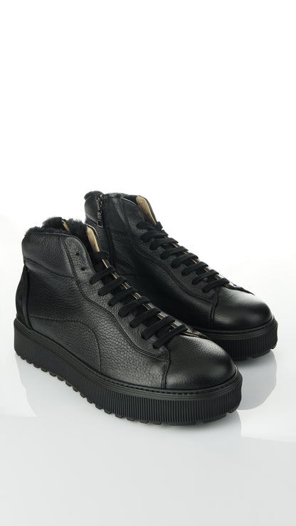 Camerlengo - gefütterter Sneaker mit dicker Sohle